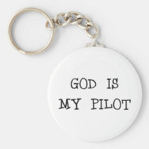Gott ist mein Pilot Schlüsselbänder