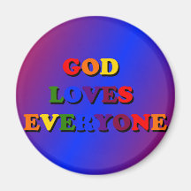 Gott-Lieben jeder Magnet Magnets