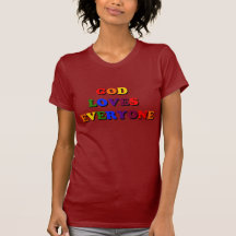 Gott-Lieben jeder T-Shirt