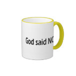 Gott sagte nein teehaferl