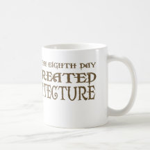 Gott schuf Architektur Kaffeetassen