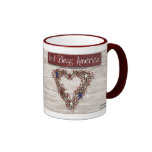 Gott segnen Amerika-Becher Kaffeetasse