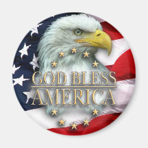 Gott segnen Amerika Magnete