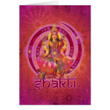 Göttin SHAKTI/LAKSHMI Karte