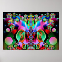Göttin von Farben Posterdrucke