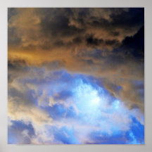 Göttliches helles Plakat