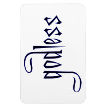 gottlos vinyl magnet