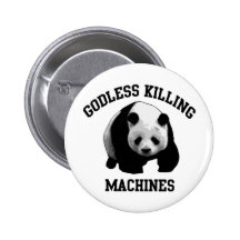 Gottlose Tötungs-Maschinen Anstecknadelbutton