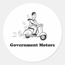 Govt Motoren - Aufkleber