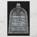 Grabstein - Halloween-Flyer