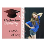 Graduation swirls Invitation einladungen