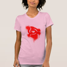 Graffiti DJ 45 Adapter- Musik-VinylDJs Turntable Shirts