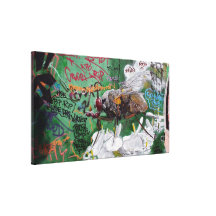 Graffiti insect - Canvas Leinwand Druck