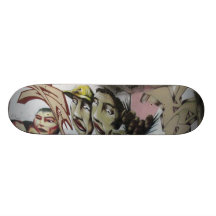 Graffiti: Mostar (Herzégovine) - Personalisierte Skateboards