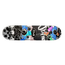 Graffiti-Skateboard Individuelle Decks