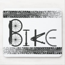 Graffiti von den Fahrrad-Teilen mit Reifen-Bahnen Mousepad