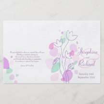 Grafische moderne Blumenblumenblätter, die Program Custom Flyer