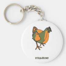 Grafisches Huhn Schlüsselband