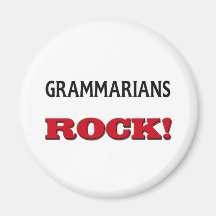 Grammatiker-Felsen Kühlschrankmagnete
