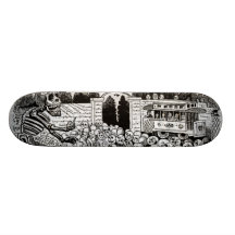 Gran Calavera Eléctrica Personalisierte Skateboarddecks