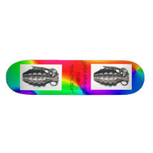 GRANADAS ALTE MODE BEDRUCKTES SKATEBOARD