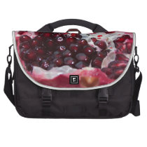 Granatapfelfruchtmakrofoto-Samenrot commuterbag