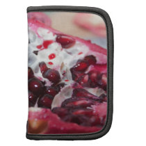 Granatapfelfruchtmakrofoto-Samenrot planer