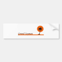 Grand Cayman Autoaufkleber
