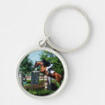 Grand- Prixpferd Keychain Schlüsselanhänger