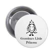 Grandma's Little Princess Pins