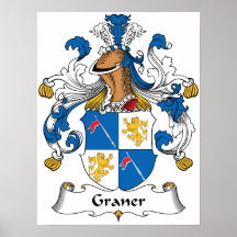 Graner Family Crest Posters