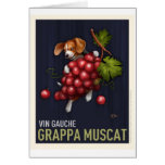 Grappa Muscat Grußkarte