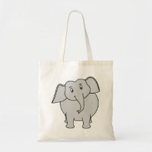 Grauer Elefant Taschen