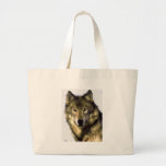 Grauer Wolf Leinentaschen