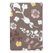 Graues Blumenmuster girly Chic Mod der Frühlings-B