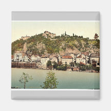 Graz, elektrischer Aufzug, Steiermark, Austro-Unga Kühlschrankmagnet