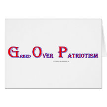 GreedOverPatriotism Karten
