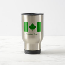 Green_Canada_Flag, kanadisches Grün Haferl