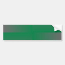 Green Gray Squares Bumper Sticker