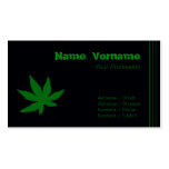 Green Leaf Visitenkarten Vorlagen