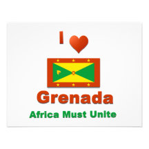 Grenada Individuelle Einladungskarten