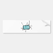 Griechenland Auto Sticker