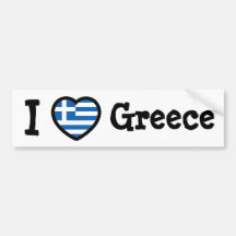 Griechenland-Flagge Autosticker