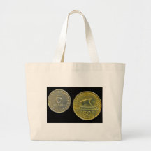 Griechische Drachmen-Münzen Tasche