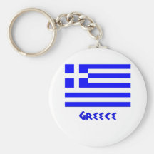 Griechische Flagge Schlüsselband
