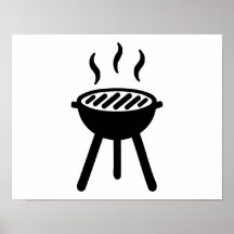 Grill GRILLEN Plakatdruck