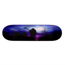Grimmige Sensenmann-Nacht Skateboardbretter