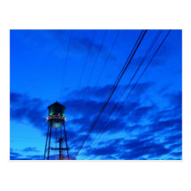 Groene, TX Postkarte