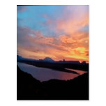 Großartig-Schlucht-Sonnenuntergang Postkarten