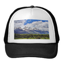 Großartiger Teton Nationalpark Netz Caps